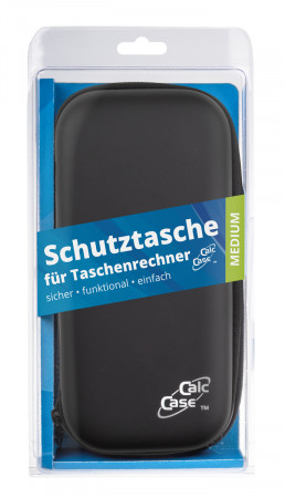 Schutztasche für Schulrechner, Größe MEDIUM robust, schmutzabweisend , schwarz, im Blister